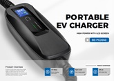 شاحن السيارات الكهربائية المحمول – BESEN PCD040 8 شاحن السيارات الكهربائية المحمول – BESEN