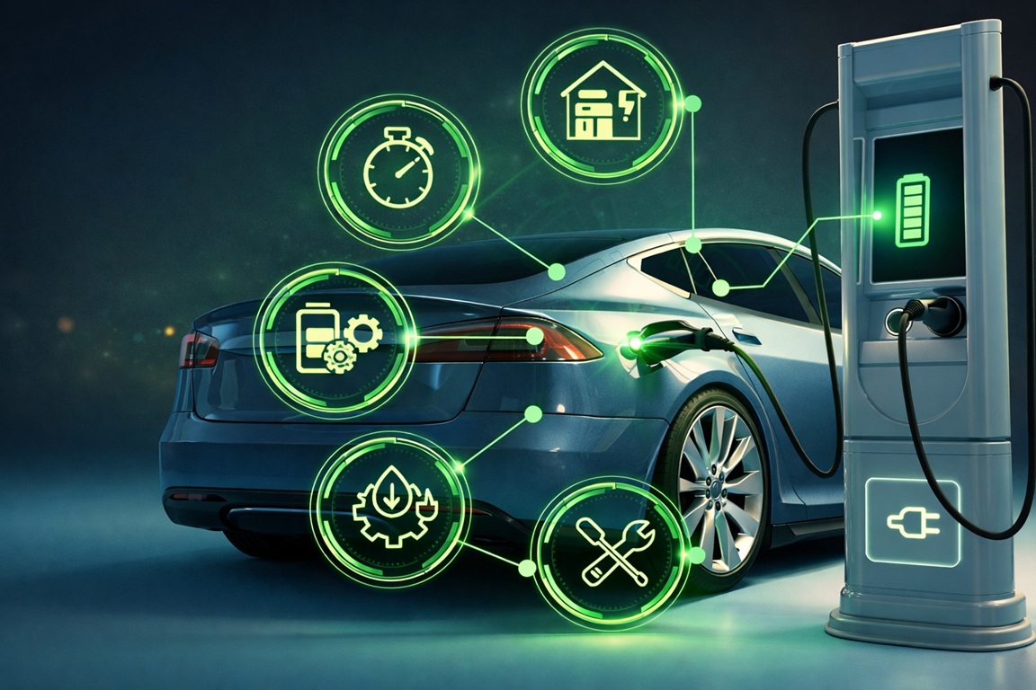 الشحن الكهربي للسيارات: الدليل الشامل 7 الشحن الكهربي للسيارات
