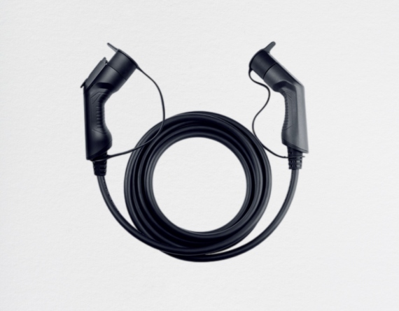 كابل شحن Type 2 إلى GB/T -(3فاز)- ماركة BASEN 1 كابل شحن BESEN Type 2 إلى GBT