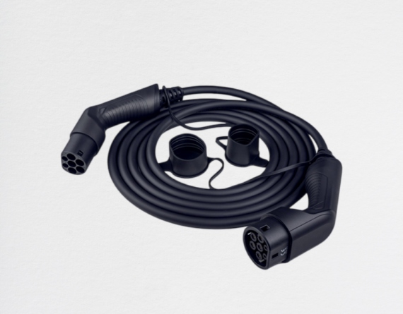 كابل شحن Type 2 إلى Type 2 -(3فاز)- ماركة BESEN 1 كابل شحن Type 2 إلى Type 2