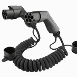 كابل شحن Type 2 إلى GB/T حلزوني